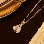 Collar con Dije de Protección Divina de la Virgen de Aparecida Estilo Clásico