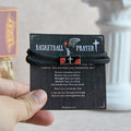 Pulsera de Paracord con Cruz para Baloncesto, Fútbol y Béisbol: Fe y Deporte