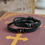 Pulsera de Paracord con Cruz para Baloncesto, Fútbol y Béisbol: Fe y Deporte