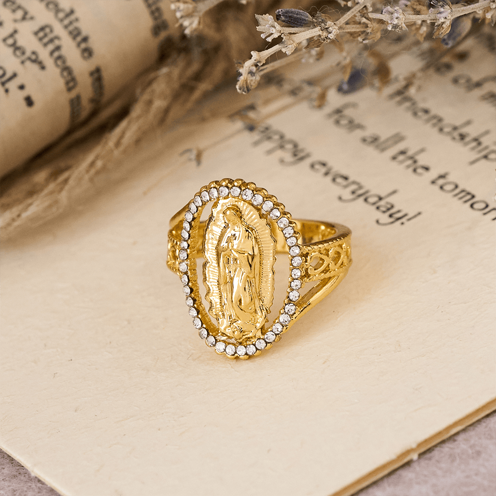 Anillo Dorado de la Virgen de Guadalupe: Gracia Divina y Fe