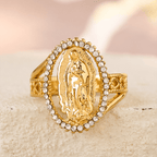 Anillo Dorado de la Virgen de Guadalupe: Gracia Divina y Fe