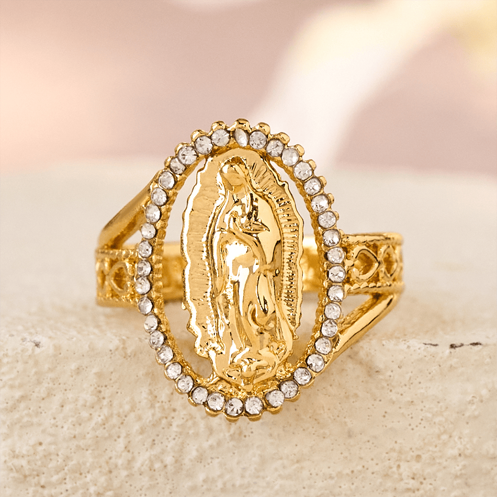 Anillo Dorado de la Virgen de Guadalupe: Gracia Divina y Fe