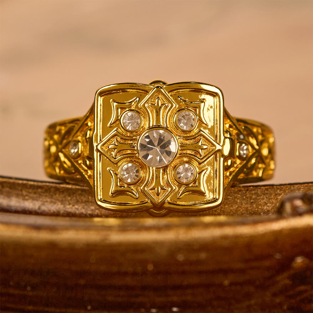 Anillo Relicario de Cruz: Devoción y Recuerdo Sagrado