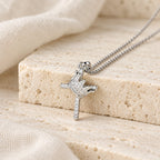 Cross & Crown Sparkle Necklace (2 Sizes)