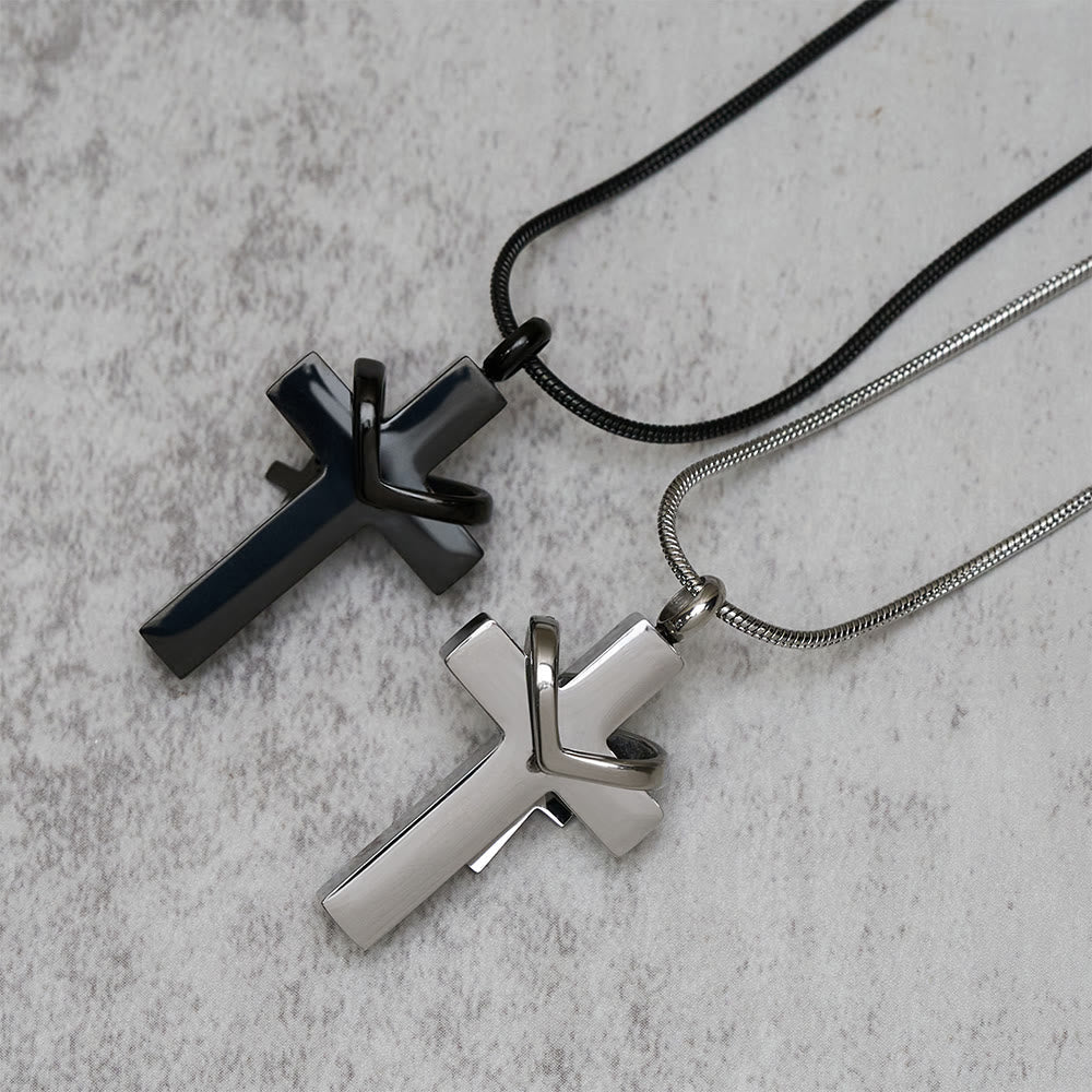 Collar de Cruz Interior Desmontable: Ancla tu Fe en un Amor que Trasciende