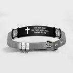 Pulsera de Cruz Motivacional con Versículos Bíblicos en Varios Estilos