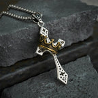 Collar de Cruz Coronada: Joyería Religiosa