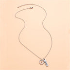 Collar de Fe Semilla de Mostaza con Corazón y Gota: Símbolo de una Fe Pequeña pero Poderosa