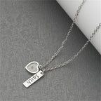 Collar de Fe Semilla de Mostaza con Corazón y Gota: Símbolo de una Fe Pequeña pero Poderosa