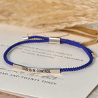 Pulsera de Fe "Dios Tiene el Control": Símbolo de Confianza y Bendición Nupcial