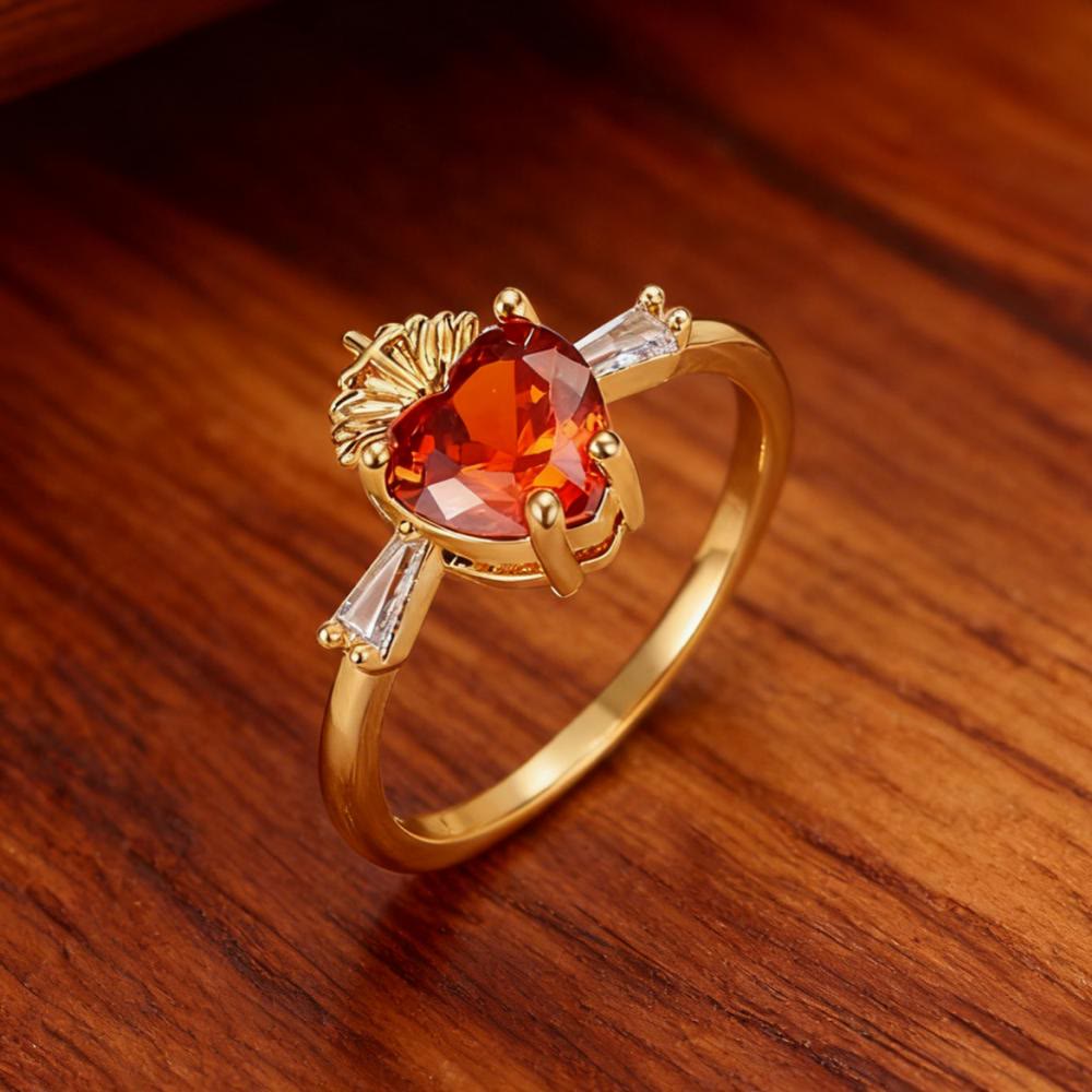 Anillo de Cristal del Sagrado Corazón: Símbolo del Amor Incondicional de Cristo