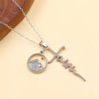 Collar de Cruz con Semilla de Mostaza y Letra de Fe: Símbolo de una Fe que Mueve Montañas