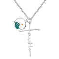 Collar de Cruz con Semilla de Mostaza y Letra de Fe: Símbolo de una Fe que Mueve Montañas