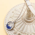 Collar Semilla de Mostaza y Montaña con Varias Gemas: Símbolo de la Fe que Mueve Montañas