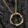 Collar de Circonia Corona de Espinas: Símbolo del Sacrificio Redentor de Cristo