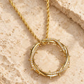 Crown of Thorns Zircon Necklace