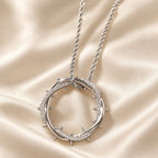 Crown of Thorns Zircon Necklace