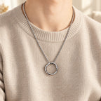 Crown of Thorns Zircon Necklace