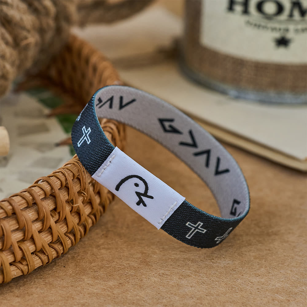 Pulsera NFC con Símbolo Sagrado: Versículos Divinos Diarios con un Toque