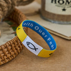 Pulsera NFC con Símbolo Sagrado: Versículos Divinos Diarios con un Toque