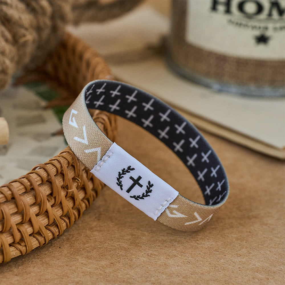 Pulsera NFC con Símbolo Sagrado: Versículos Divinos Diarios con un Toque