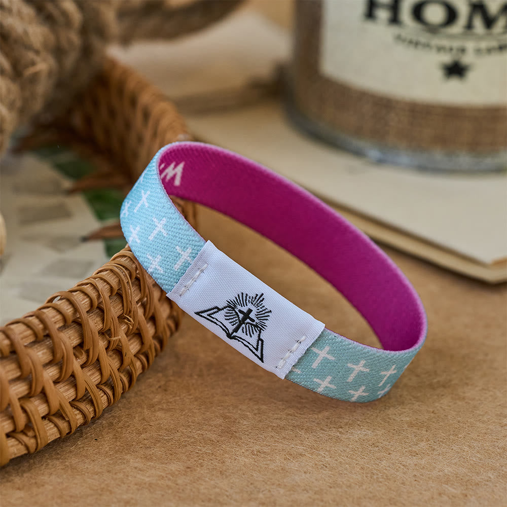 Pulsera NFC con Símbolo Sagrado: Versículos Divinos Diarios con un Toque