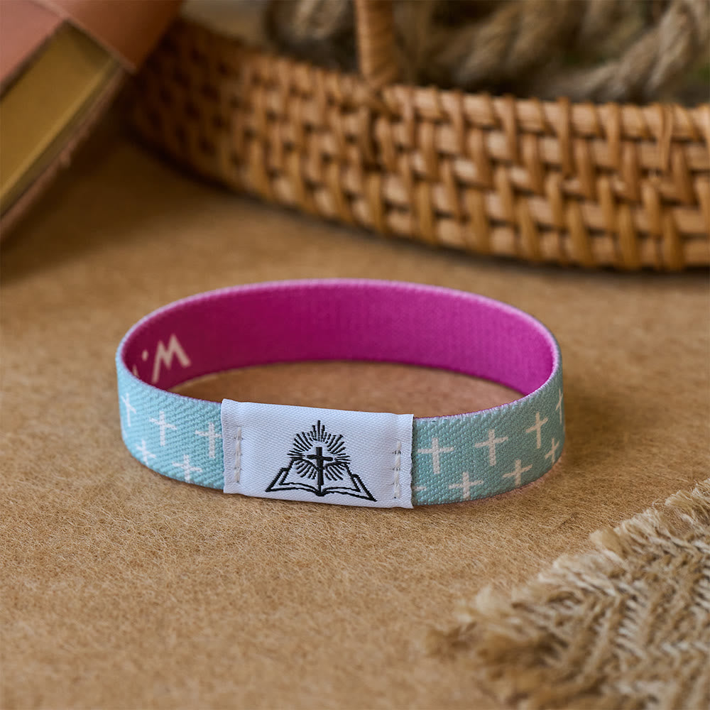 Pulsera NFC con Símbolo Sagrado: Versículos Divinos Diarios con un Toque