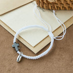 Set de Pulseras Magnéticas de Corazón y Cruz: Símbolo de Unión Sagrada y Amor Duradero