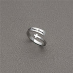 Anillo Abierto de Cruz Fe, Esperanza y Amor: Gracia Divina y Símbolo Eterno