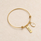 Mustard Seed Faith Charm Bangle