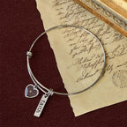 Brazalete Semilla de Mostaza con Dije de Corazón: Símbolo de Fe Inquebrantable y Gracia
