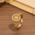 Anillo de Circonia Virgen Infinita: Emblema de la Gracia Mariana sin Fin