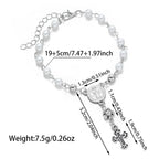 Pulsera de Devoción Sagrada Virgen y San Benito