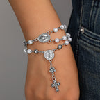Pulsera de Devoción Sagrada Virgen y San Benito