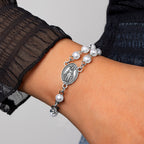 Pulsera de Devoción Sagrada Virgen y San Benito