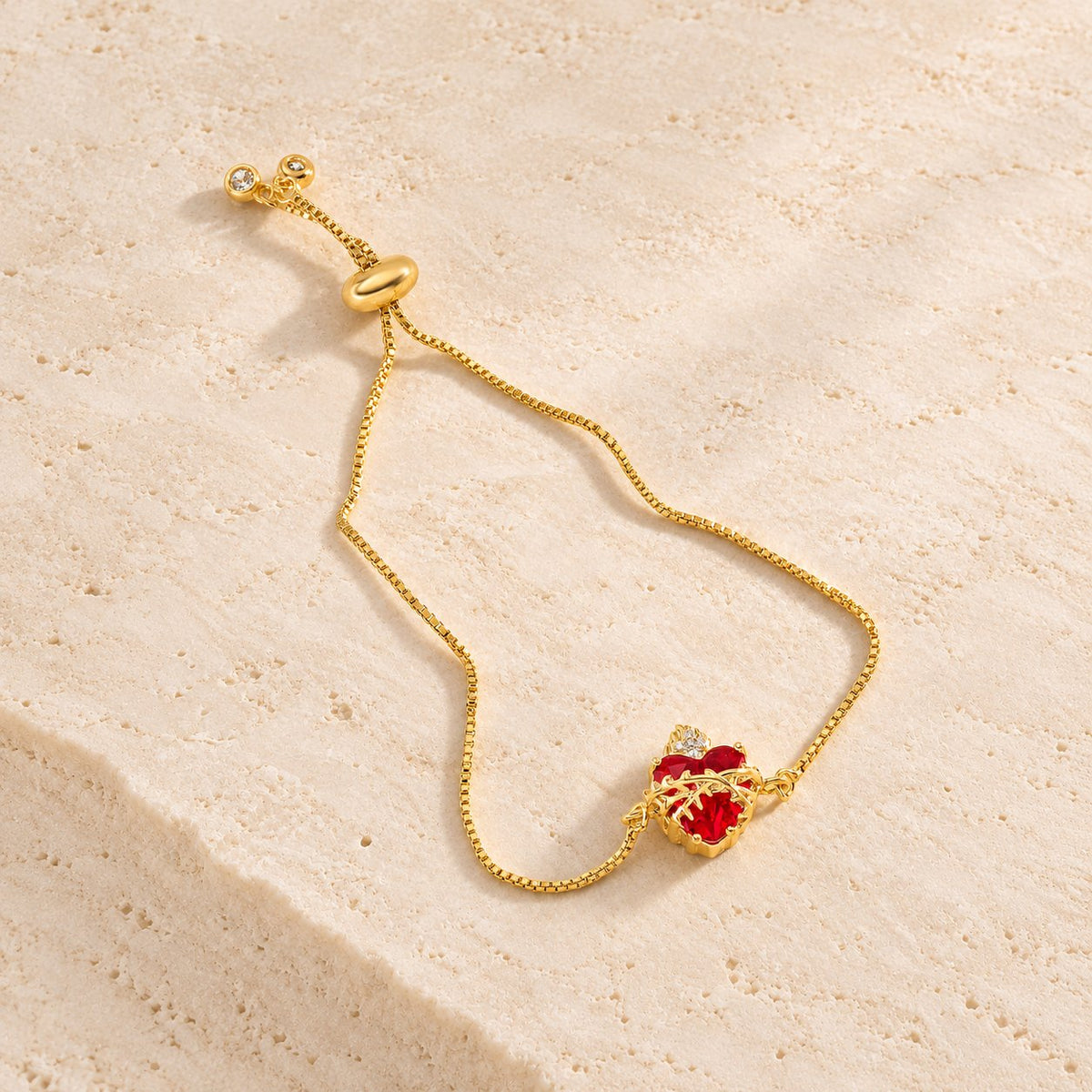 Elegant Sacred Heart Devotion Bracelet