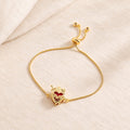 Elegant Sacred Heart Devotion Bracelet