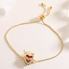 Pulsera Elegante de Devoción al Sagrado Corazón: Amor de Cristo y Fuerza Espiritual