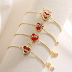 Pulsera Elegante de Devoción al Sagrado Corazón: Amor de Cristo y Fuerza Espiritual