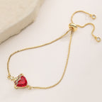 Pulsera Elegante de Devoción al Sagrado Corazón: Amor de Cristo y Fuerza Espiritual