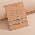 Pulsera de Cuentas con Cruz Intrincada: Tejida con Fe, Gracia y Amor Firme