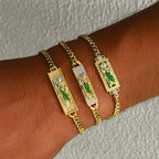 Colección de Pulseras de San Judas Bañadas en Cobre: Emblema de Esperanza y Gracia Milagrosa