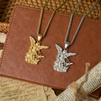 Collar con Dije de San Miguel Arcángel Bicolor: Emblema de Protección Divina