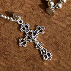 Pulsera Rosario Magnética Tono Plata: Oración y Pulsera 2 en 1