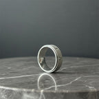 Anillo Giratorio Antiestrés de Cruz: Emblema de Fe Inquebrantable