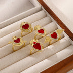 Colección de Anillos Multidiseño del Sagrado Corazón: Emblema del Amor Divino