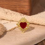 Colección de Anillos Multidiseño del Sagrado Corazón: Emblema del Amor Divino