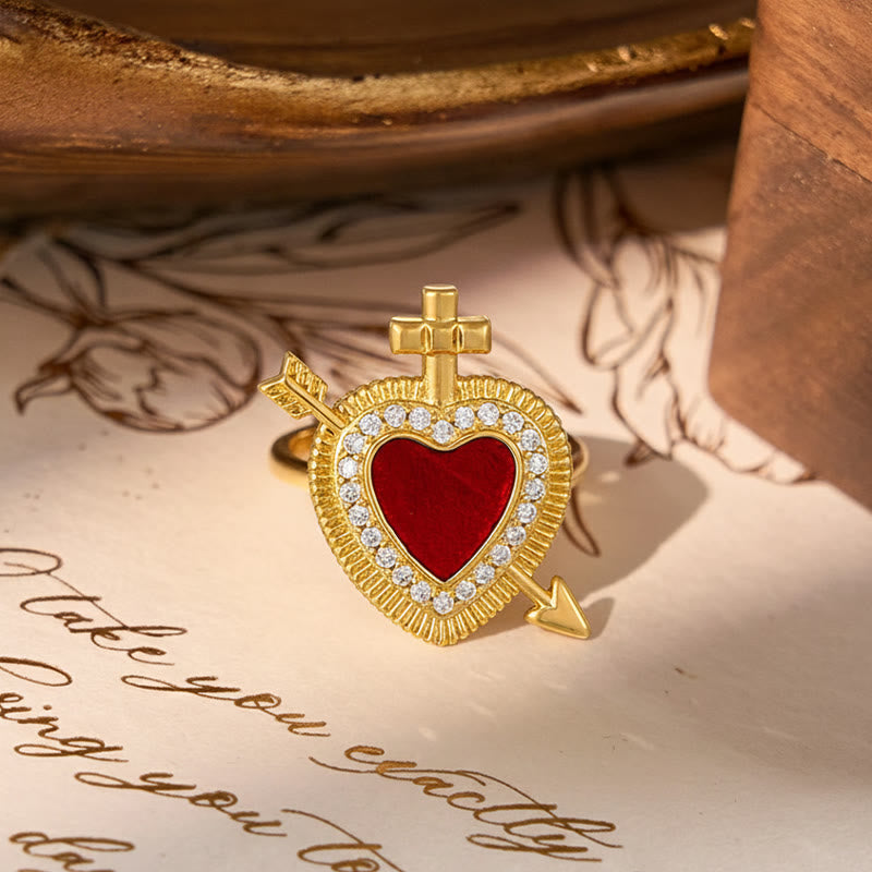 Colección de Anillos Multidiseño del Sagrado Corazón: Emblema del Amor Divino