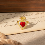 Colección de Anillos Multidiseño del Sagrado Corazón: Emblema del Amor Divino