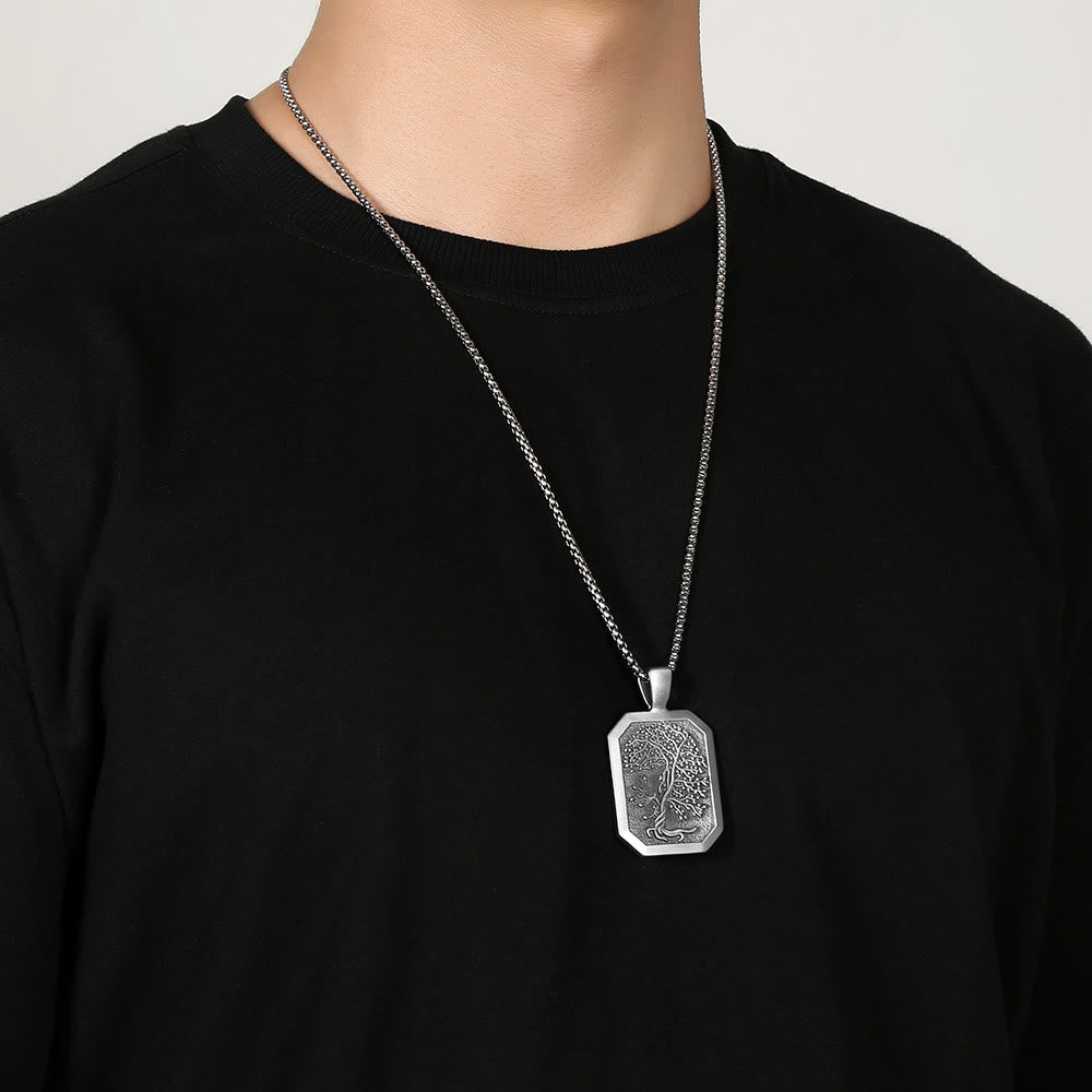 Collar Religioso Tótem Árbol de la Vida